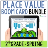 2nd Grade Place Value Spring | BOOM Cards