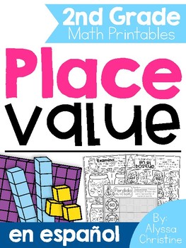 Preview of 2nd Grade Place Value | Valor de posición segundo grado