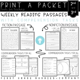 2nd/3rd Reading Comprehension Passages with Comprehension 