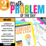 2nd Grade Problem of the Day: Daily Math Word Problems | F