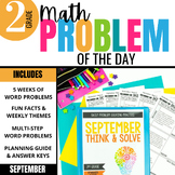 2nd Grade Problem of the Day: Daily Math Word Problems | S