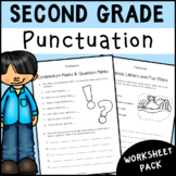 2nd Grade Punctuation Worksheet Pack | Literacy Activities