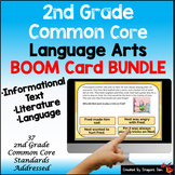 2nd Grade Language Arts Boom Card Digital Bundle