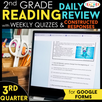 Preview of 2nd Grade Reading Comprehension | Google Classroom Distance Learning 3rd QUARTER