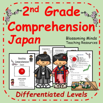 Preview of 2nd Grade Reading Comprehension : Japan