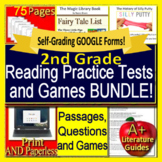 2nd Grade Reading Comprehension Passages, Questions, and G