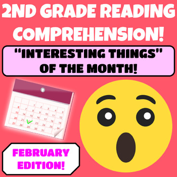 Preview of 2nd Grade Reading Comprehension Passages and Questions  February Winter