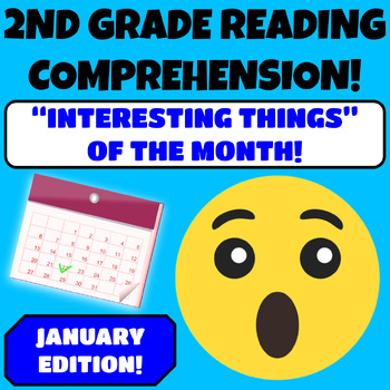 Preview of 2nd Grade Reading Comprehension Passages and Questions  January Winter