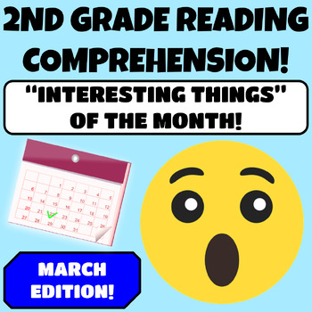 Preview of 2nd Grade Reading Comprehension Passages and Questions  March Spring