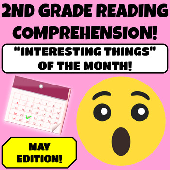 Preview of 2nd Grade Reading Comprehension Passages and Questions  May Spring