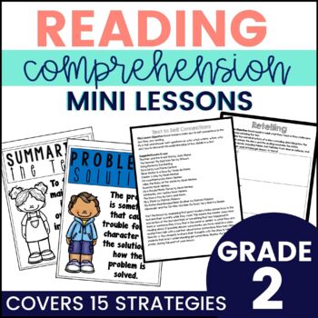 Preview of 2nd Grade Reading Comprehension Strategies - 2nd Grade Reading Mini Lessons