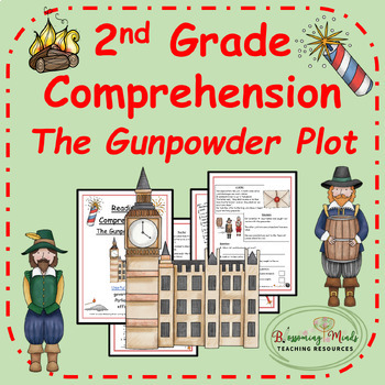 Preview of 2nd Grade Reading Comprehension : The Gunpowder Plot / Bonfire Night
