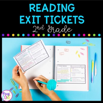 Preview of 2nd Grade Reading Comprehension Exit Tickets - Literature & Informational Text