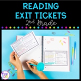 2nd Grade Reading Comprehension Exit Tickets - Literature 