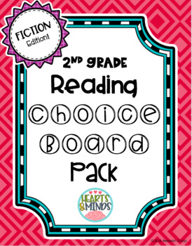 Preview of 2nd Grade Reading Fiction Choice Boards - Distance Learning Resource