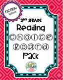 2nd Grade Reading Fiction Choice Boards - Distance Learnin