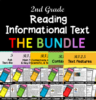 Preview of 2nd Grade Reading Informational Text: The BIG Bundle!