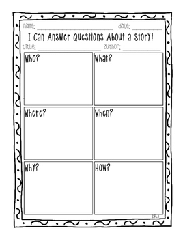 book review graphic organizer 2nd grade