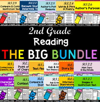 Preview of 2nd Grade Reading Literature and Informational Text: The BIG Bundle!