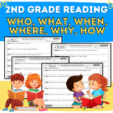 2nd & 3rd Grade Reading Packet: RL.2.1 & RL.3.1 Ask & Answ