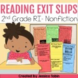 2nd Grade Reading Passages Exit Tickets - RI Nonfiction Qu
