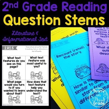 Preview of 2nd Grade Reading Question Stems
