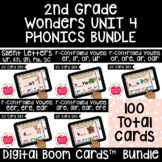 2nd Wonder Phonics UNIT 4 BOOM Cards™ READING BUNDLE