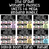 2nd Wonder Phonics UNITS 1-6 BOOM Cards™ MEGA READING BUNDLE