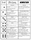 2nd Grade Roll the Dice-Comprehension Stem Questions for G