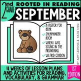 2nd Grade Rooted in Reading September Lessons for Comprehension Grammar Vocab 
