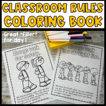 Download Classroom Rules Coloring Book by Shanon Juneau OCD IN ...