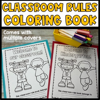 Classroom Rules Coloring Book by Shanon Juneau We are Better Together