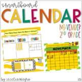 2nd Grade SMARTBoard Calendar for November