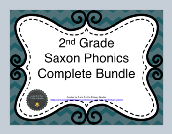 Preview of 2nd Grade Saxon Phonics Lessons 1-140