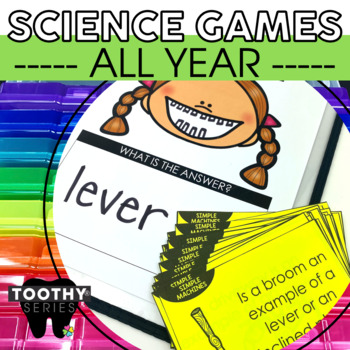 Preview of 2nd Grade Science Activities | Science Task Cards | Science Toothy® Bundle