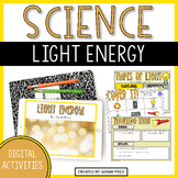 2nd Grade Science Light Energy Science Experiments Science
