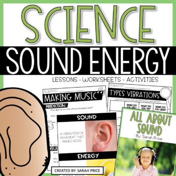 Preview of 2nd Grade Science Sound Energy Science Experiments Science Interactive Notebook