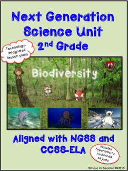 Preview of 2nd Grade Science Unit: Biodiversity (NGSS/CCSS aligned)