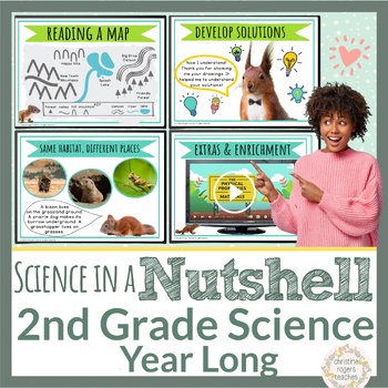 Preview of 2nd Grade Science Year Long Science in a Nutshell NGSS Digital Resources