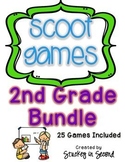 2nd Grade Scoot BUNDLE (35 Games Total)