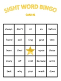 2nd Grade Sight Word Bingo (Dolch)