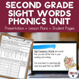 2nd Grade Sight Words Phonics Unit Lesson Plans & Activities