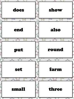 2nd grade sight words list 2 second 100 high frequency words word