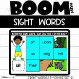2nd Grade Sight Words Set 2 Mystery Picture Boom Cards™