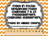 2nd Grade Singapore Math in Focus Measurement Units