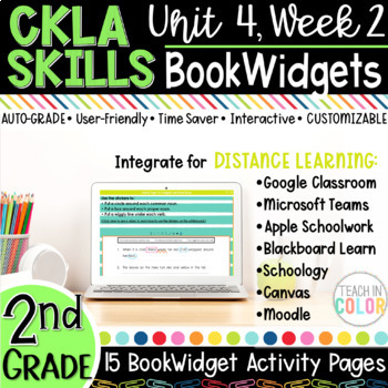 Preview of 2nd Grade Skills **UNIT 4, WEEK 2** BookWidgets [Aligned to CKLA Activity Book]
