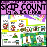 Skip Counting by 5s, 10s, and 100s within 1000 | Math Cent