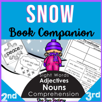 Preview of Snow Book Companion Activities - Reading Comprehension - 2nd Grade