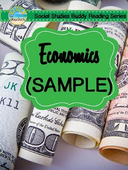 Preview of Social Studies Buddy Reading: Economics SAMPLE