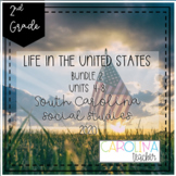 2nd Grade Social Studies Bundle 2 Units 4-8